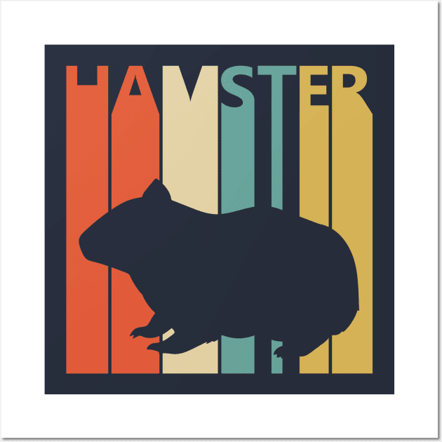 Vintage 1980s Hamster Pet Lover Gift Wall Art by GWENT